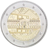 2 Euro Commemorativo Francia 2025 - Museo del Louvre