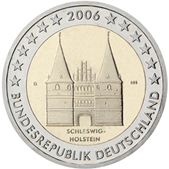 2 Euro Commemorativo Germania 2006 dritto