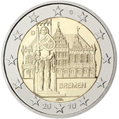 2 Euro Commemorativo Germania 2010 dritto