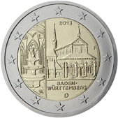 2 Euro Commemorativo Germania 2013 dritto