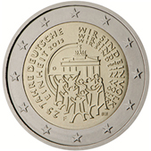 2 Euro Commemorativo Germania 2015 - Riunificazione tedesca