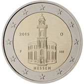 2 Euro Commemorative coin Germany 2015 obverse