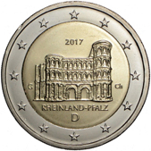 2 Euro Commemorativo Germania 2017