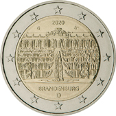 2 Euro Commemorativo Germania 2020 - Brandeburgo