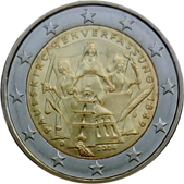2 Euro Commemorativo Germania 2024 - Anniversario Costituzione Francoforte
