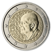 2 Euro Commemorativo Grecia 2016 - Anniversario nascita Dimitri Mitropoulos