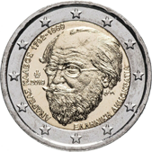 2 Euro Commemorativo Grecia 2019 - Anniversario morte Andreas Kalvos