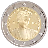 2 Euro Commemorativo Grecia 2024 - Anniversario nascita Penelope Delta