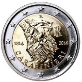 2 Euro Commemorativo Italia 2014 Carabinieri