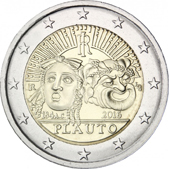 2 Euro Commemorative coin Italy 2016 - Plautus