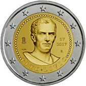 2 Euro Commemorative coin Italy 2017 - Titus Livius