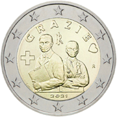 2 Euro Commemorative coin Italy 2021 - Health professionals