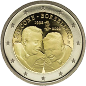 2 Euro Commemorative coin Italy 2022 - 30th anniversary of the death of Giovanni Falcone and Paolo Borsellino