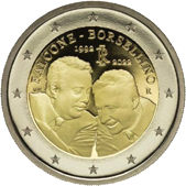 2 Euro Commemorativo Italia 2022 - Anniversario morte Falcone e Borsellino