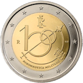 2 Euro Commemorativo Italia 2023 - Anniversario Aeronautica Militare