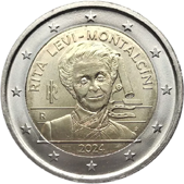 2 Euro Commemorativo Italia 2024 - Rita Levi-Montalcini