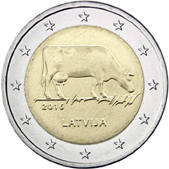 2 Euro Commemorativo Lettonia 2016 - Settore agro-alimentare