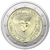 2 Euro Commemorativo Lituania 2019 - Canzoni popolari