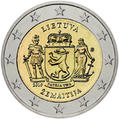 2 Euro commemorative coin Lithuania 2019 - Žemaitija