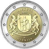 2 Euro Commemorativo Lituania 2021 - Dzūkija