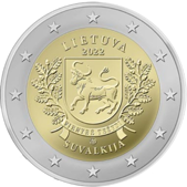 2 Euro commemorative coin Lithuania 2022 - Suvalkija