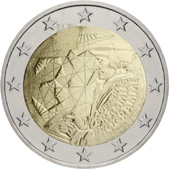 2 Euro Commemorative coin Luxembourg 2022 - Erasmus programme anniversary