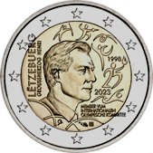 2 Euro Commemorative coin Luxembourg 2023 - Anniversary Grand Duke Henri as a member of the International Olympic Committee