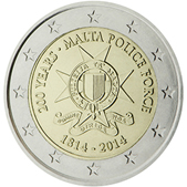 2 Euro Commemorativo Malta 2013
