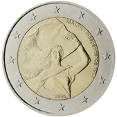 2 Euro Commemorativo Malta 2014 - Indipendenza di Malta