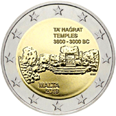 2 Euro Commemorativo Malta 2019 - Ta' Ħaġrat