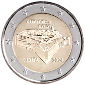 2 Euro Commemorativo Malta 2024 - La Cittadella di Gozo