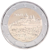 2 Euro Commemorativo Malta 2025 - Città di Mdina