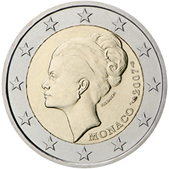 2 Euro Commemorativo Principato di Monaco 2007