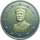 2 Euro Commemorativo Principato di Monaco 2022