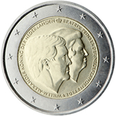 2 Euro Commemorativo Olanda 2014