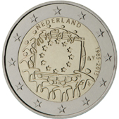 2 Euro Commemorativo Olanda 2015