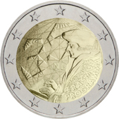 2 Euro Commemorativo Olanda 2022 - Anniversario programma Erasmus