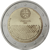 2 Euro Commemorativo Portogallo 2008