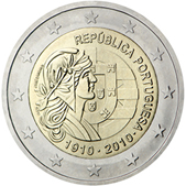2 Euro Commemorative coin Portugal 2010