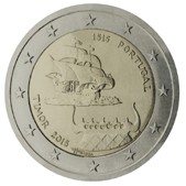 2 Euro Commemorativo Portogallo 2015 - Anniversario primi contatti con Timor