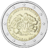 2 Euro Commemorative coin Portugal 2018 - Ajuda Botanical Garden