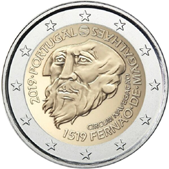 2 Euro Commemorativo Portogallo 2019 - Anniversario circumnavigazione di Magellano