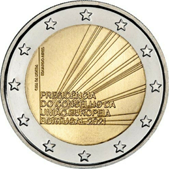 2 Euro Commemorativo Portogallo 2021 - Presidenza Unione Europea