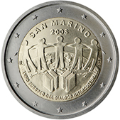 2 Euro Commemorativo San Marino 2008