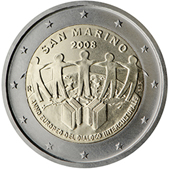 2 Euro Commemorative coin Republic of San Marino 2008