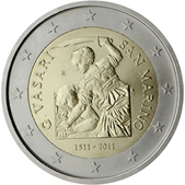 2 Euro Commemorativo San Marino 2011