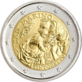 2 Euro Commemorativo San Marino 2018 - Anniversario nascita Tintoretto
