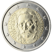 2 Euro Commemorativo Slovacchia 2015 - 200° anniversario nascita di Ľudovít Štúr
