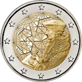 2 Euro Commemorative coin Spain 2022 - Erasmus programme anniversary