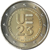 2 Euro Commemorativo Spagna 2023 - Presidenza spagnola Consiglio Unione Europea